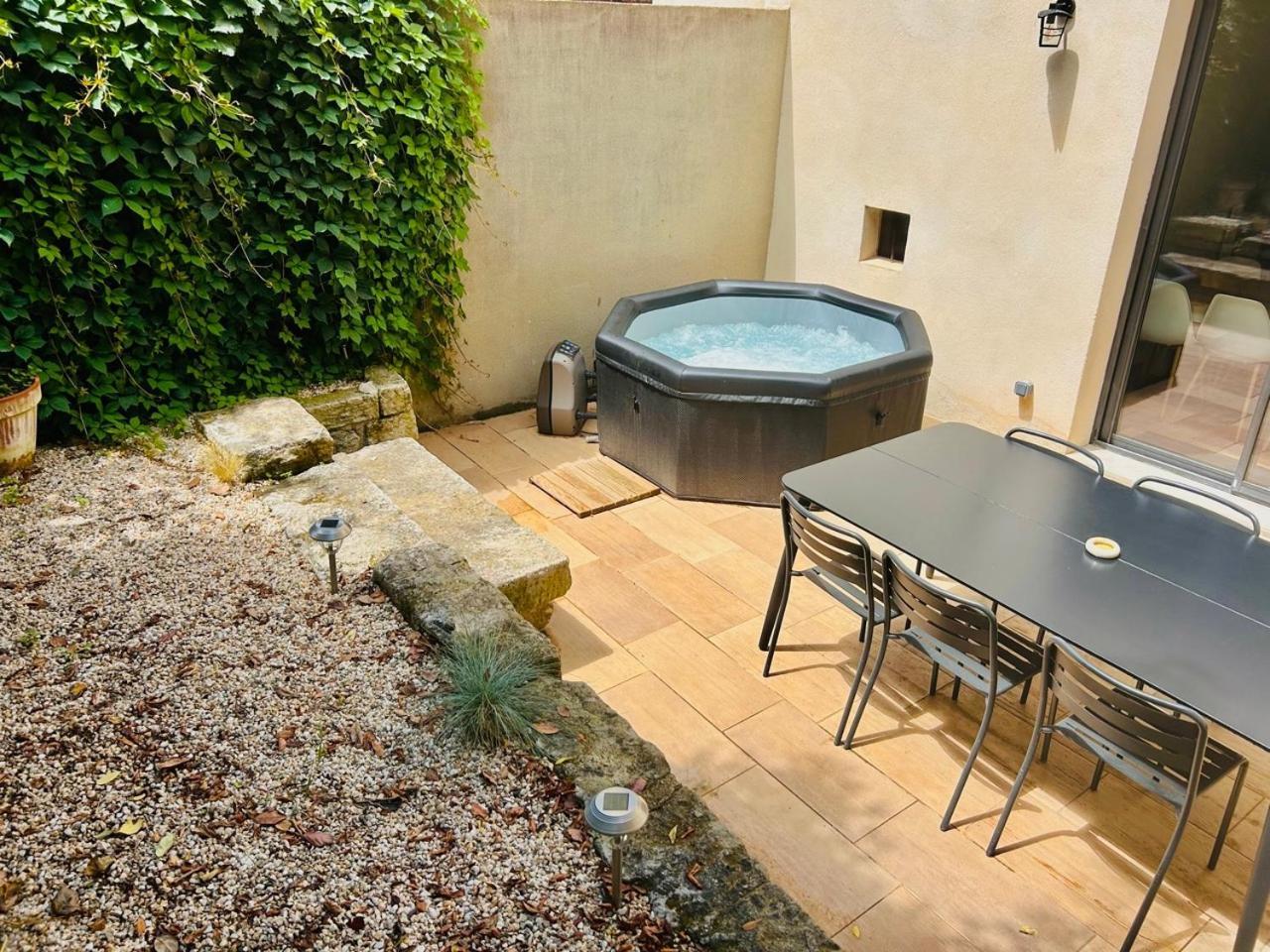 Maison De Village Barbentane Avec Spa Buitenkant foto